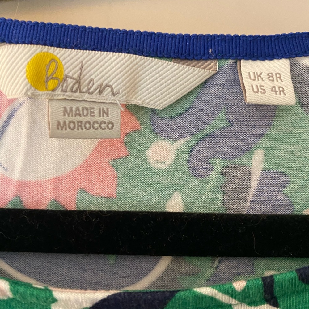 Boden Women’s Green Floral Dress - Picture 3 of 3